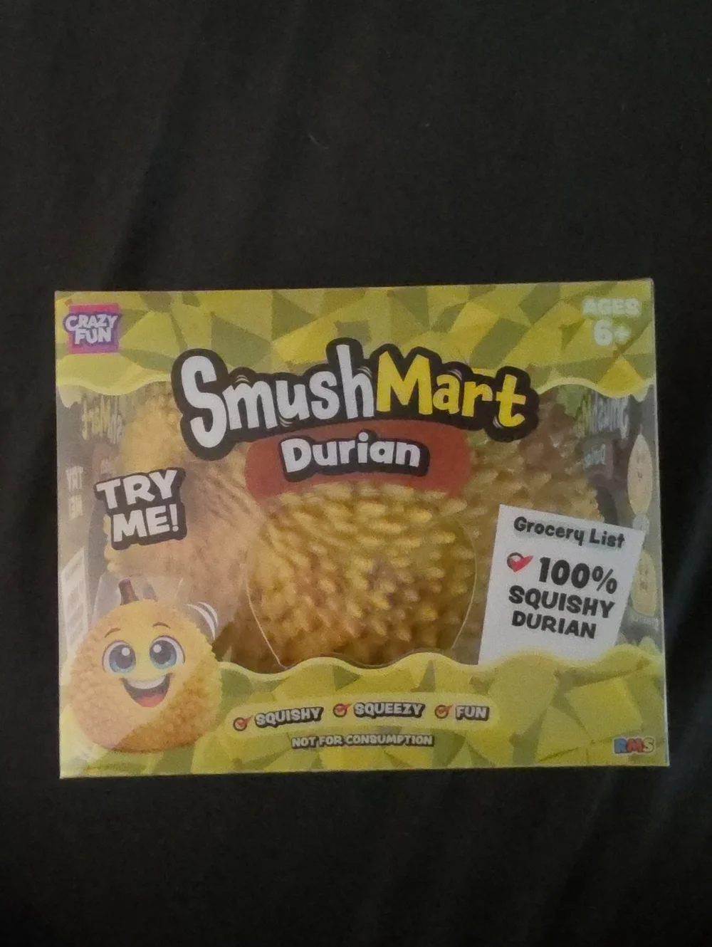 Durian Squishy Toy - Yellow